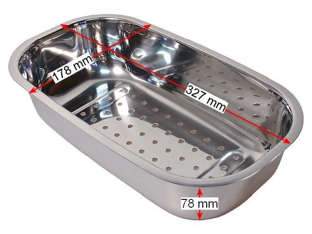 perforated stainless steel bowl for Median 45 to 8,Dana, Lantos 6