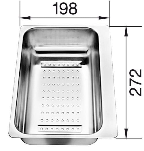 Stainless steel bowl for METRA 6 S