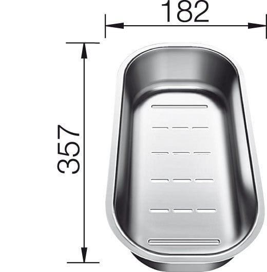 multi-purpose stainless steel bowl for CLASSIC PRO 6S, 45