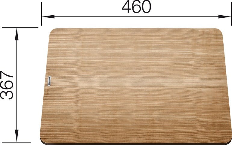 Cutting board ash ZENAR 460x367