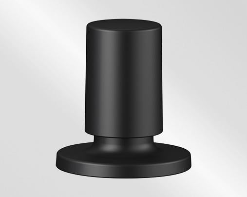 Control knob for the Blanco excenter 238688, round, stainless, matte black