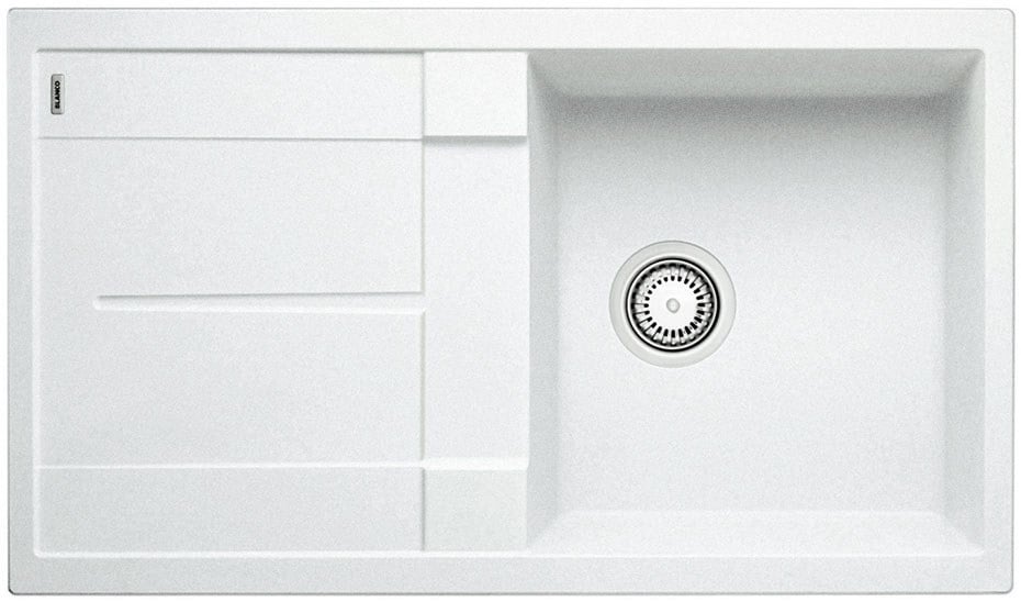 Kitchen sink Blanco Metra 5 S White, without offset