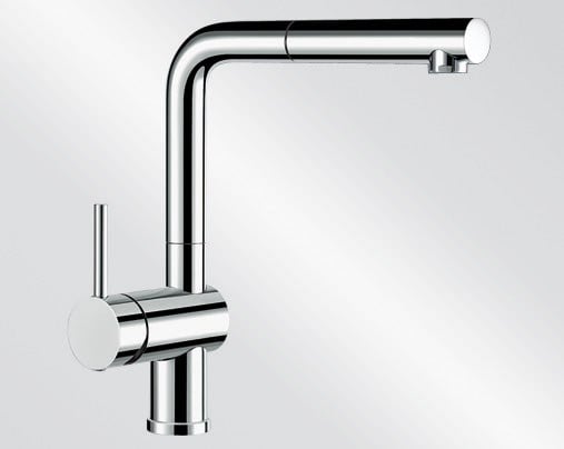 Kitchen tap Blanco Linus‑S Chrome, left lever