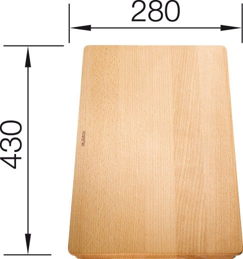 cutting board for ceramic sinks SUBLINE