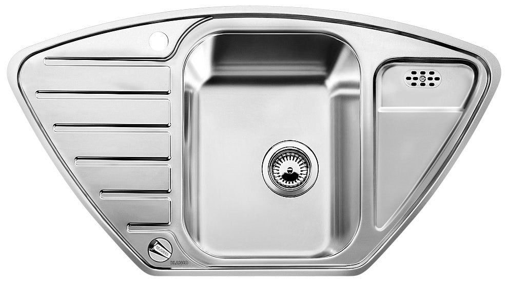 Blanco LANTOS 9 E IF Brushed stainless with eccentric
