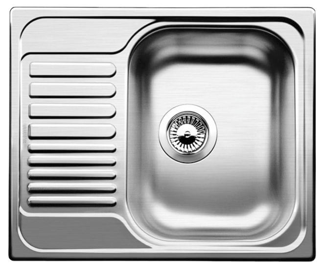 Kitchen sink Blanco Tipo 45 S Mini Natural gloss, without offset