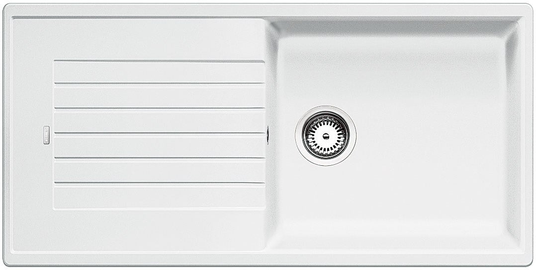 Kitchen sink Blanco Zia XL 6 S White, without offset