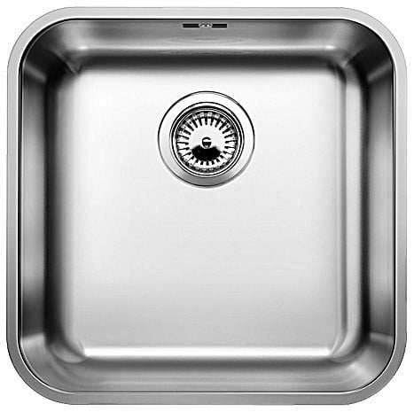 Kitchen sink Blanco Supra 400-U brushed, without pull‑out