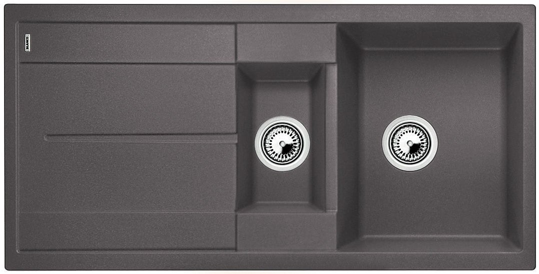 Kitchen sink Blanco Metra 6 S Grey rock, without excess