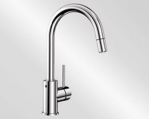 Kitchen tap Blanco Mida‑S Chrome