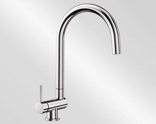 Kitchen tap Blanco Coressa-F Chrome, left-hand lever