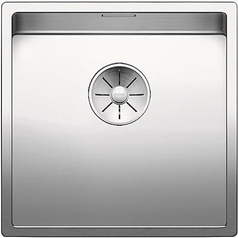 Stainless steel sink for under‑worktop installation CLARON 400‑U, silk gloss