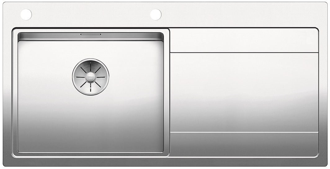 Kitchen sink Blanco Divon II 5 S-IF, silky gloss, left