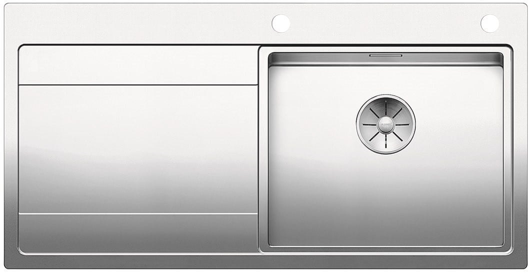 Kitchen sink Blanco Divon II 5 S-IF, silk gloss, right