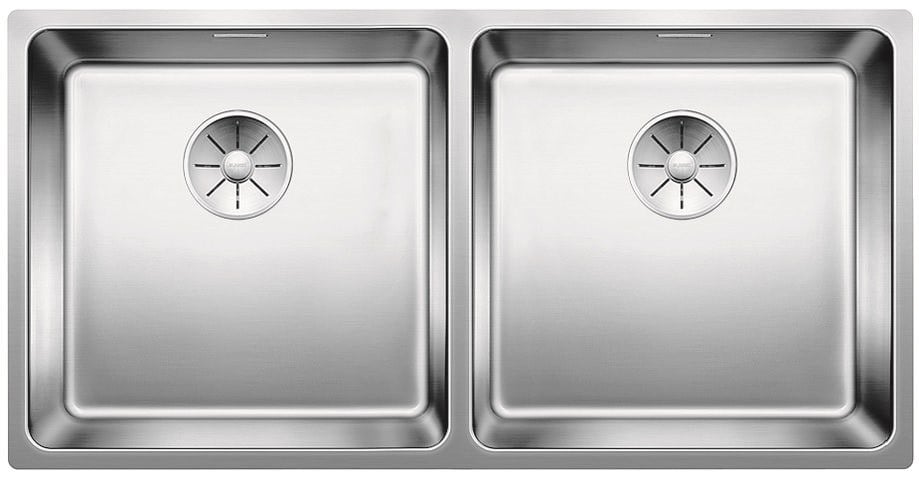 Stainless‑steel double sink Blanco ANDANO 400/400