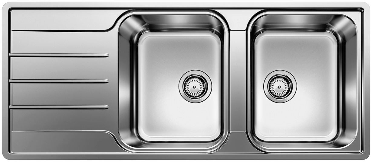 Kitchen double sink Blanco Lemiz 6-IF, without lever