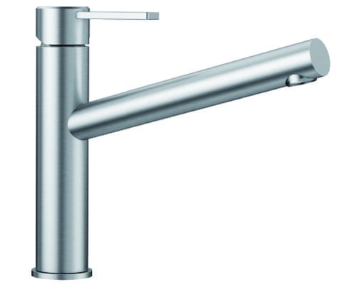 Blanco Ambis brushed stainless steel kitchen tap