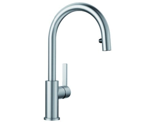 Kitchen tap Blanco Candor‑S brushed stainless steel