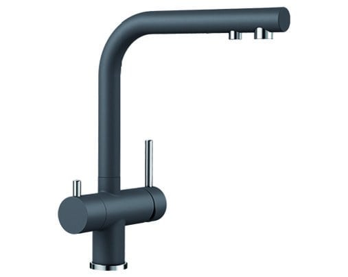 Blanco Fontas II kitchen tap in Grey Stone