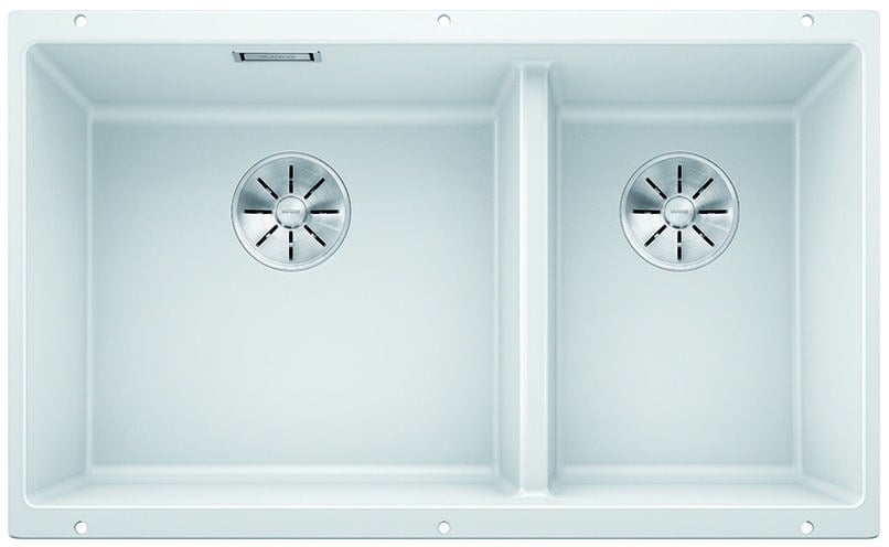 Kitchen sink Blanco SUBLINE 430/270 U InFino, white