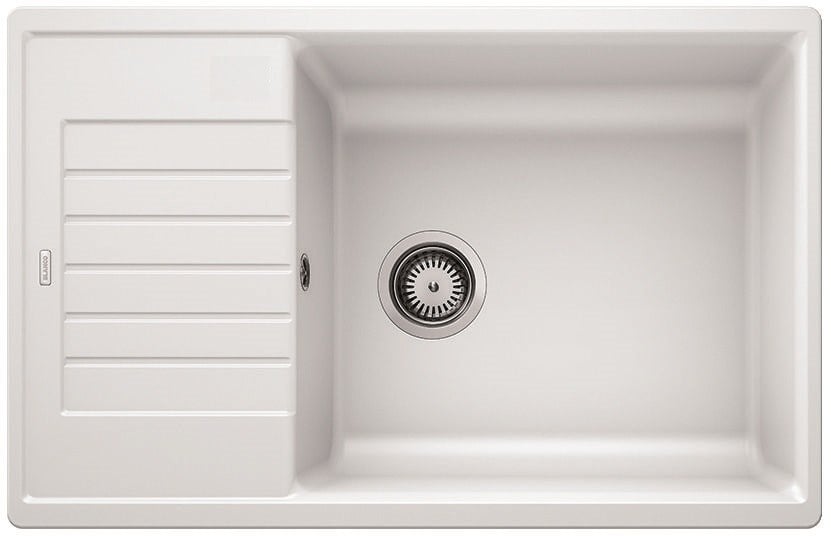 Kitchen sink Blanco Zia XL 6 S Compact White, without escutcheon