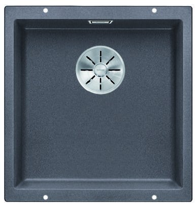 Kitchen sink Blanco Subline 400-U Grey stone, without pull