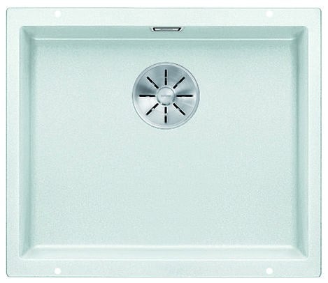 Kitchen sink Blanco Subline 500-U White, without pull-out