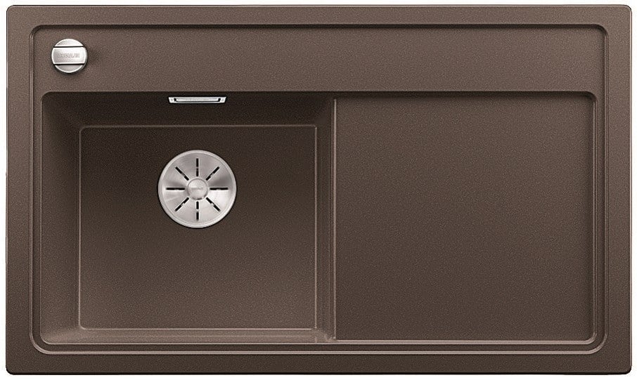 Kitchen sink Blanco Zenar 45 S Coffee, left, with offset