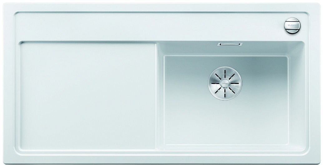 Kitchen sink Blanco Zenar XL 6 S White, right, with offset