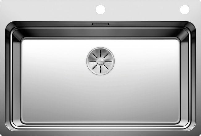 Kitchen sink Blanco Etagon 700-IF/A, with pull-out tap