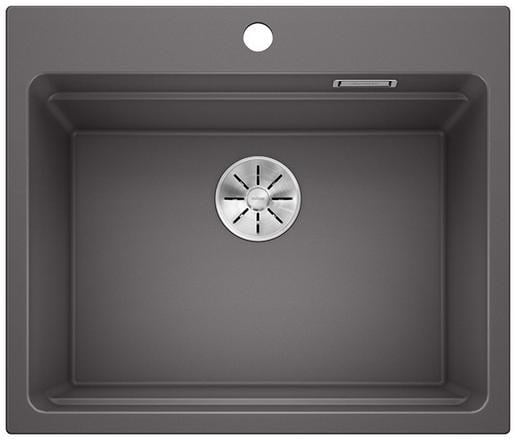 Kitchen sink Blanco Etagon 6 Grey stone, without overflow