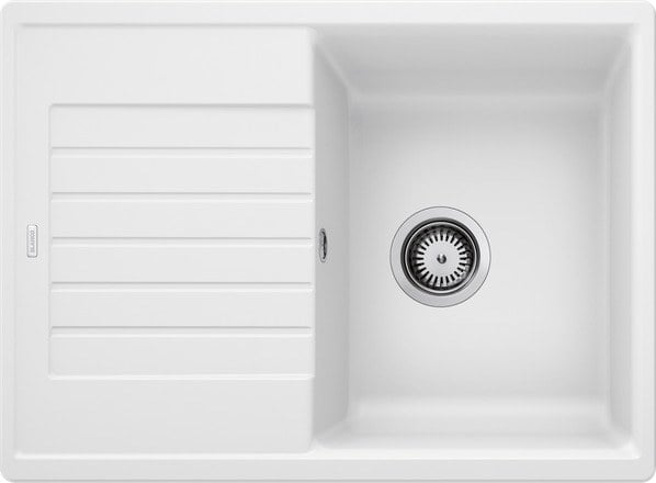 Kitchen sink Blanco Zia 45 S Compact White, without excenter