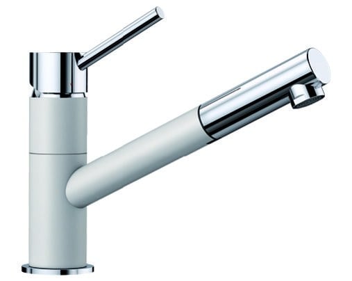 Kitchen tap Blanco Kano‑S White/Chrome