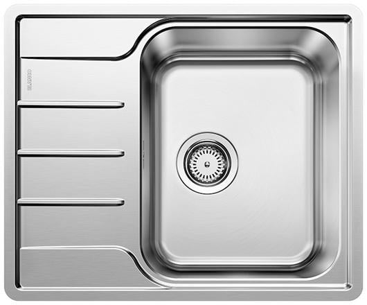 Kitchen sink Blanco Lemiz 45 S-IF Mini Brushed, without offset