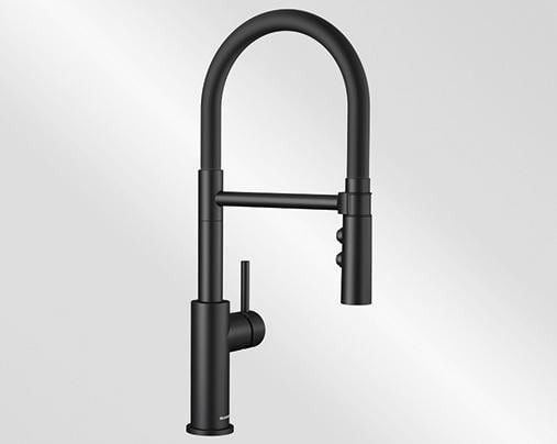 Kitchen tap Blanco Catris‑S Flexo Matte Black