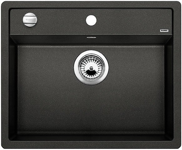 Kitchen sink Blanco Dalago 6 Black, with offset