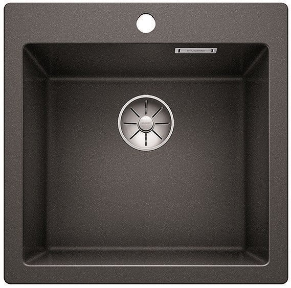 Kitchen sink Blanco Pleon 5 Black, without offset