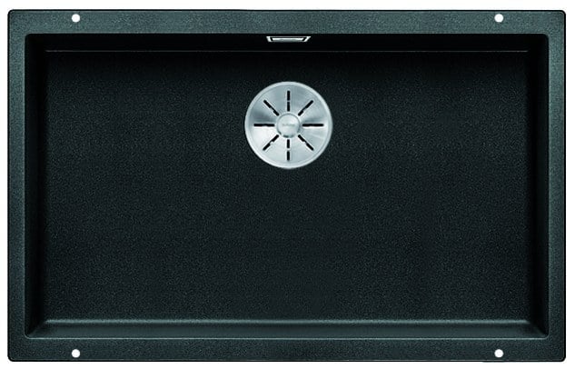 Undermount sink Blanco SUBLINE 700-U black