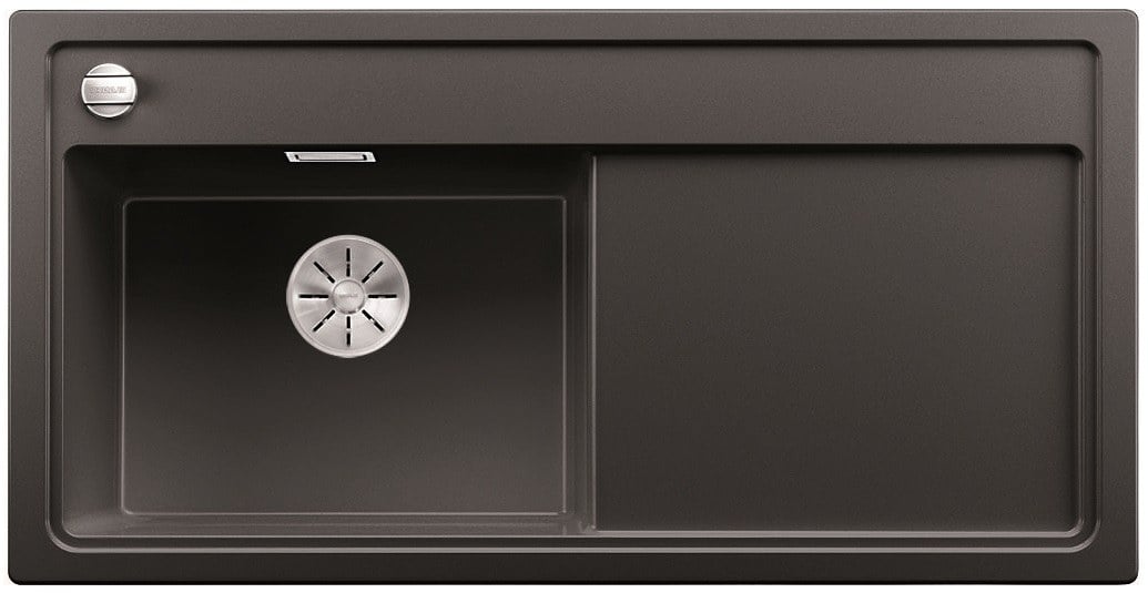 Kitchen sink Blanco Zenar XL 6 S Black, left‑handed, with offset