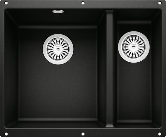 Kitchen sink Blanco Rotan 340/160-U Black
