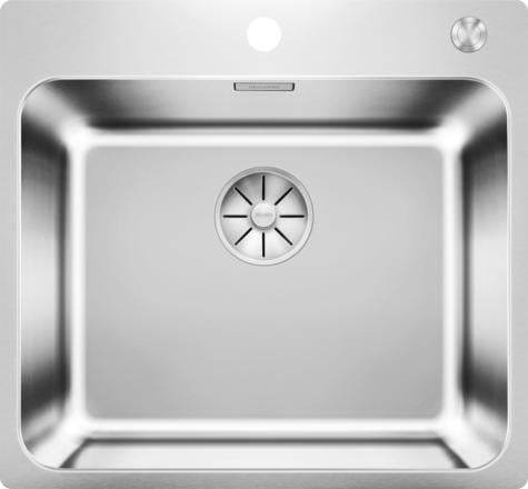 Kitchen sink Blanco Solis 500-IF/A, Push Control, brushed