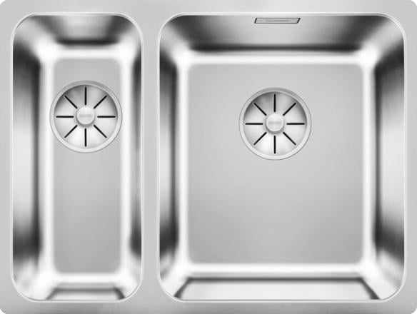 Kitchen sink Blanco Solis 340/180-U Brushed, right
