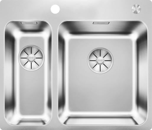 Double sink Blanco SOLIS 340 / 180 IF / A Push control