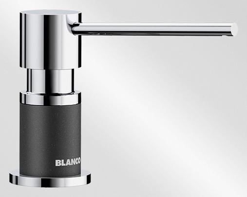 Blanco Lato Chrome/Black detergent dispenser