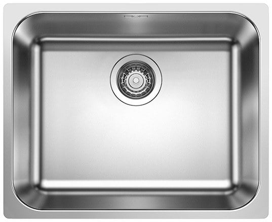 Blanco SUPRA 500 IF brushed stainless steel, without pull handle