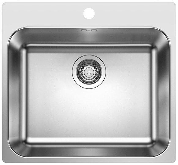 Kitchen sink Blanco Supra 500-IF/A R12, brushed, without pull-out