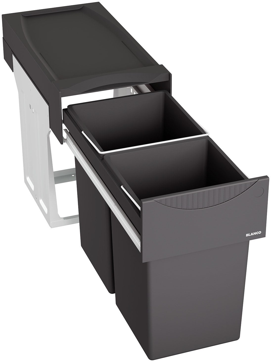 Blanco Botton II waste bin 30/2, 2×15 l