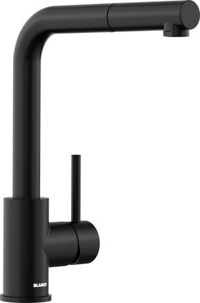 Kitchen tap Blanco Mila‑S Matte black