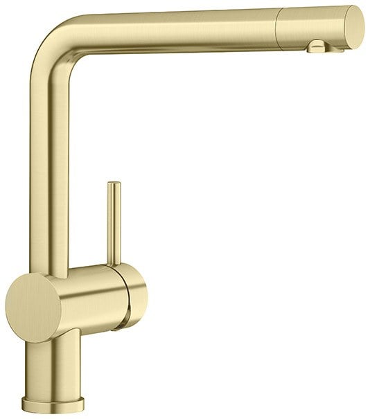 Kitchen tap Blanco Linus satin gold