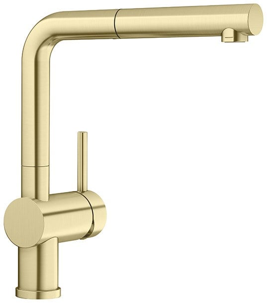 Kitchen tap Blanco Linus-S Satin gold